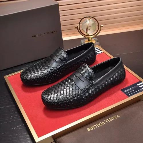 Wholesale Bottega Veneta BV Leather Shoes For Men #1273818 $92.00 USD, Wholesale Quality Replica Bottega Veneta BV Leather Shoes