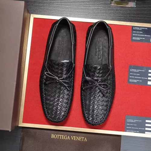 Replica Bottega Veneta BV Leather Shoes For Men #1273819 $92.00 USD for Wholesale