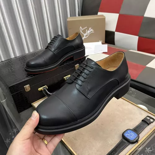 Wholesale Christian Louboutin Leather Shoes For Men #1273840 $135.00 USD, Wholesale Quality Replica Christian Louboutin Leather Shoes