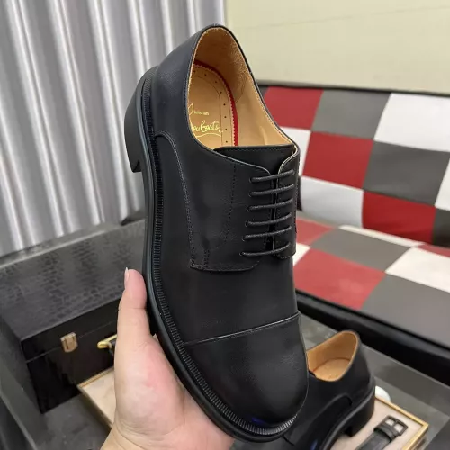 Replica Christian Louboutin Leather Shoes For Men #1273840 $135.00 USD for Wholesale