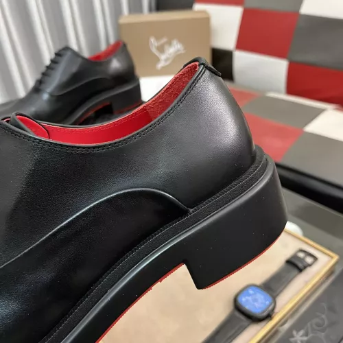 Replica Christian Louboutin Leather Shoes For Men #1273841 $135.00 USD for Wholesale