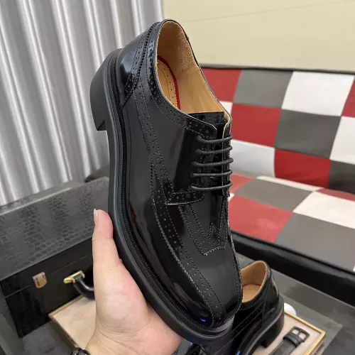 Replica Christian Louboutin Leather Shoes For Men #1273846 $145.00 USD for Wholesale