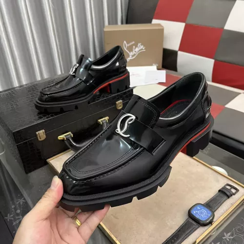 Wholesale Christian Louboutin Leather Shoes For Men #1273848 $145.00 USD, Wholesale Quality Replica Christian Louboutin Leather Shoes