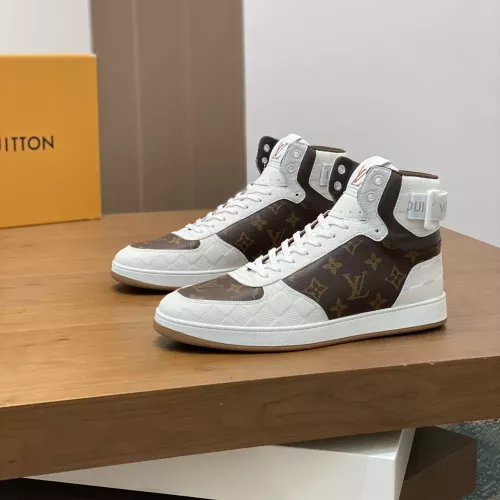 Wholesale Louis Vuitton High Tops Shoes For Men #1273924 $80.00 USD, Wholesale Quality Replica Louis Vuitton High Tops Shoes