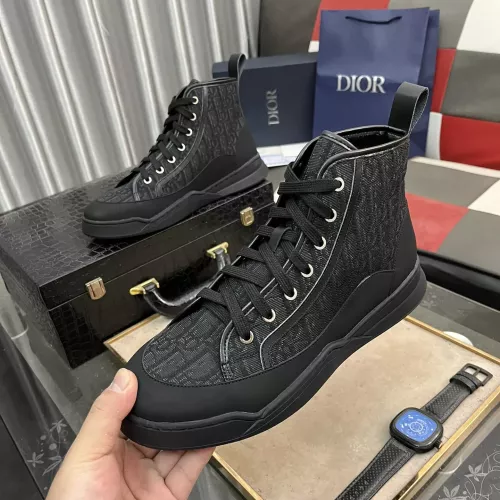 Wholesale Christian Dior High Top Shoes For Men #1273941 $88.00 USD, Wholesale Quality Replica Christian Dior High Top Shoes