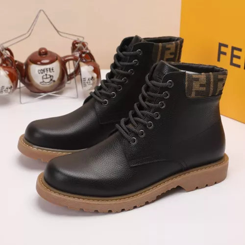 Wholesale Fendi Fashion Boots For Men #1273984 $88.00 USD, Wholesale Quality Replica Fendi Fashion Boots