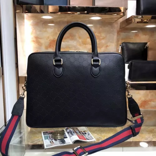 Replica Gucci AAA Man Handbags #1273985 $182.00 USD for Wholesale