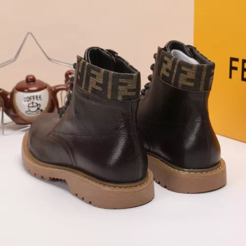 Replica Fendi Fashion Boots For Men #1273986 $88.00 USD for Wholesale