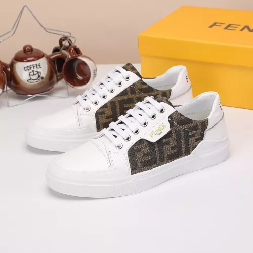 Wholesale Fendi Casual Shoes For Men #1274024 $68.00 USD, Wholesale Quality Replica Fendi Casual Shoes