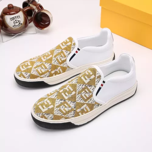 Wholesale Fendi Casual Shoes For Men #1274026 $68.00 USD, Wholesale Quality Replica Fendi Casual Shoes