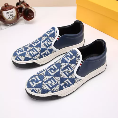 Wholesale Fendi Casual Shoes For Men #1274027 $68.00 USD, Wholesale Quality Replica Fendi Casual Shoes