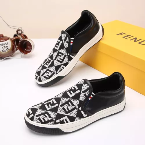 Replica Fendi Casual Shoes For Men #1274028 $68.00 USD for Wholesale