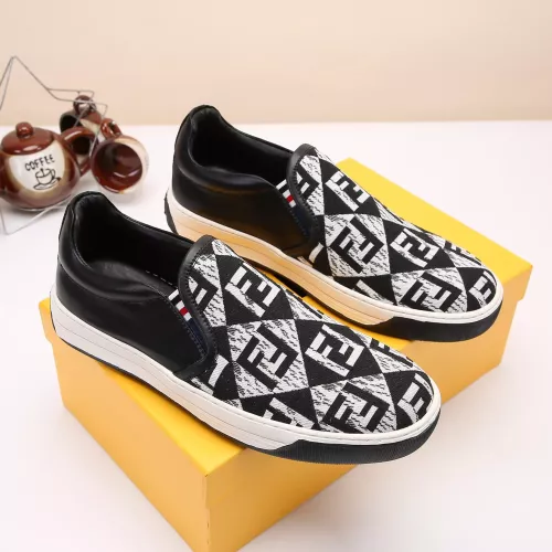 Replica Fendi Casual Shoes For Men #1274028 $68.00 USD for Wholesale