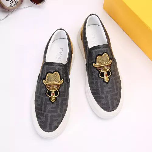 Replica Fendi Casual Shoes For Men #1274029 $68.00 USD for Wholesale