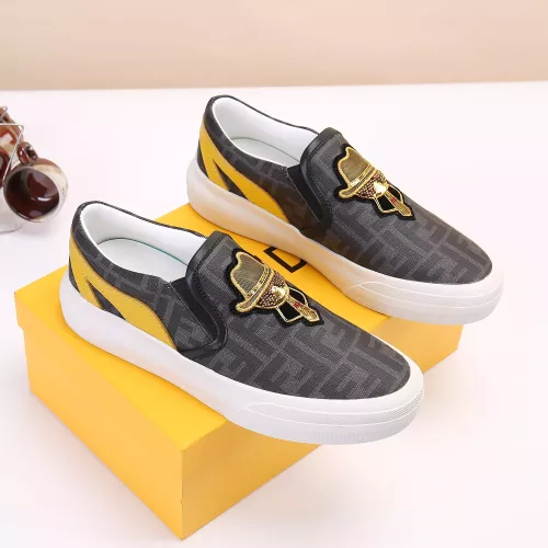 Replica Fendi Casual Shoes For Men #1274029 $68.00 USD for Wholesale