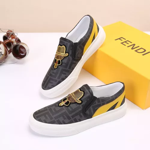 Replica Fendi Casual Shoes For Men #1274029 $68.00 USD for Wholesale