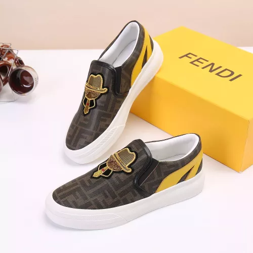 Replica Fendi Casual Shoes For Men #1274030 $68.00 USD for Wholesale