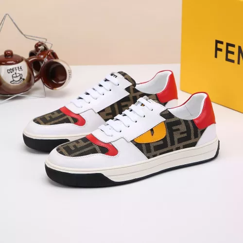 Wholesale Fendi Casual Shoes For Men #1274031 $68.00 USD, Wholesale Quality Replica Fendi Casual Shoes