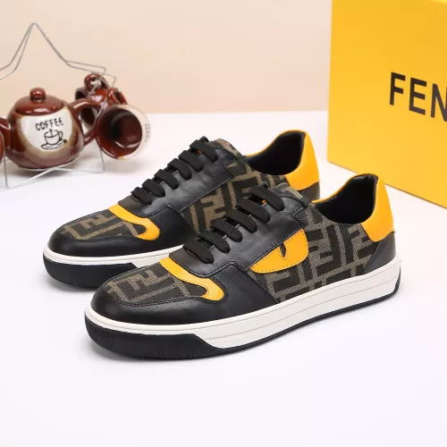 Wholesale Fendi Casual Shoes For Men #1274032 $68.00 USD, Wholesale Quality Replica Fendi Casual Shoes