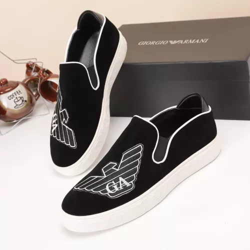 Replica Armani Casual Shoes For Men #1274035 $68.00 USD for Wholesale