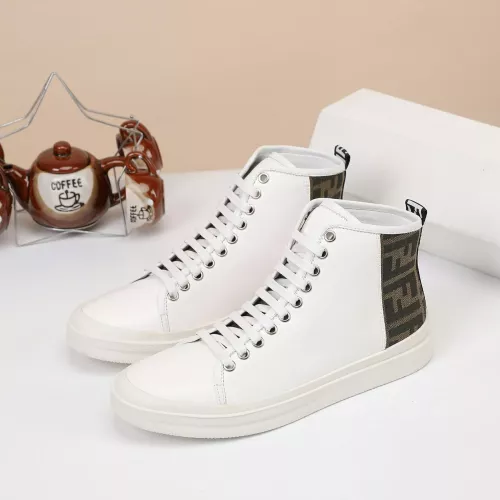 Wholesale Fendi High Tops Casual Shoes For Men #1274036 $76.00 USD, Wholesale Quality Replica Fendi High Tops Casual Shoes