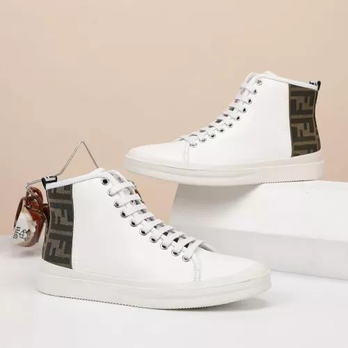 Replica Fendi High Tops Casual Shoes For Men #1274036 $76.00 USD for Wholesale