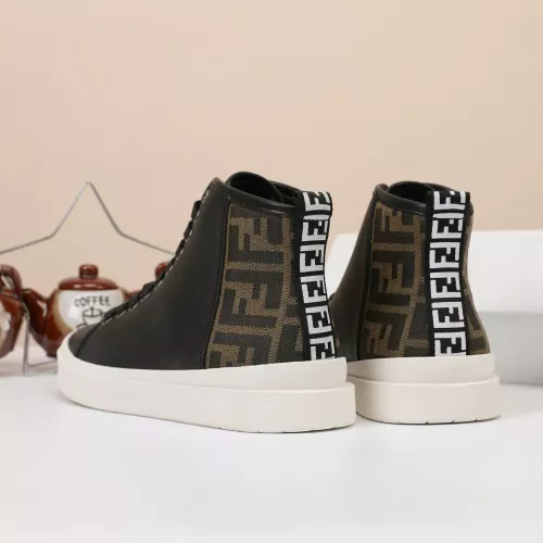 Replica Fendi High Tops Casual Shoes For Men #1274037 $76.00 USD for Wholesale