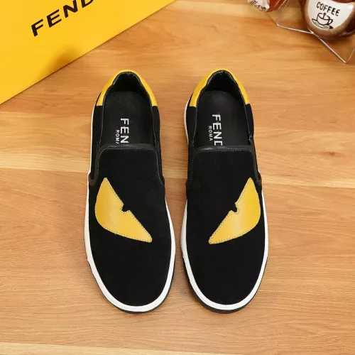 Replica Fendi Casual Shoes For Men #1274042 $64.00 USD for Wholesale