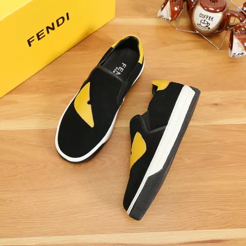 Replica Fendi Casual Shoes For Men #1274042 $64.00 USD for Wholesale