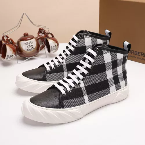 Wholesale Burberry High Tops Shoes For Men #1274062 $72.00 USD, Wholesale Quality Replica Burberry High Tops Shoes