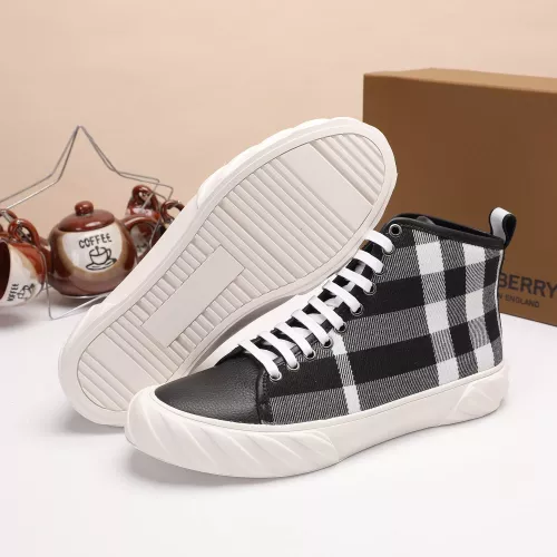 Replica Burberry High Tops Shoes For Men #1274062 $72.00 USD for Wholesale