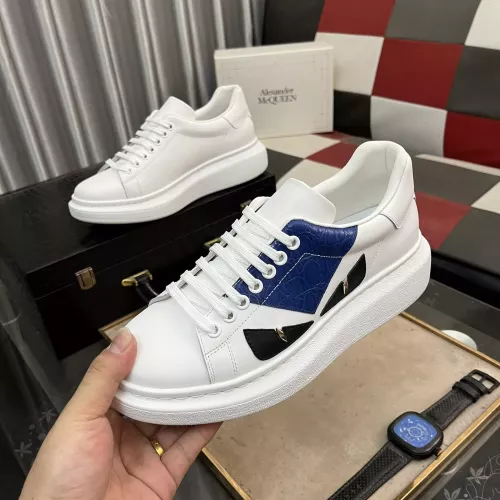 Wholesale Alexander McQueen Casual Shoes For Men #1274095 $98.00 USD, Wholesale Quality Replica Alexander McQueen Casual Shoes