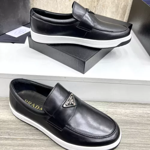 Wholesale Prada Casual Shoes For Men #1274172 $105.00 USD, Wholesale Quality Replica Prada Casual Shoes