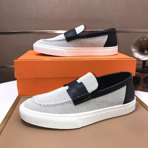 Replica Hermes Casual Shoes For Men #1274194 $98.00 USD for Wholesale