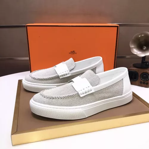 Replica Hermes Casual Shoes For Men #1274195 $98.00 USD for Wholesale