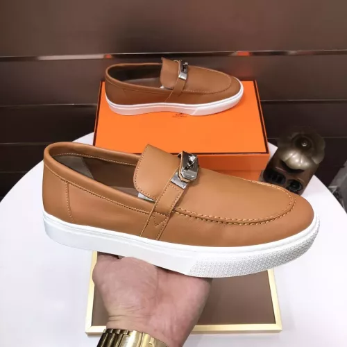 Replica Hermes Casual Shoes For Men #1274198 $102.00 USD for Wholesale