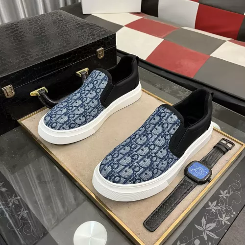 Wholesale Christian Dior Casual Shoes For Men #1274205 $72.00 USD, Wholesale Quality Replica Christian Dior Casual Shoes