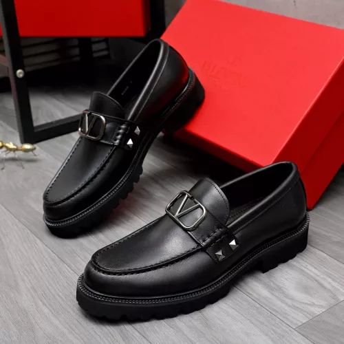 Wholesale Valentino Leather Shoes For Men #1274226 $96.00 USD, Wholesale Quality Replica Valentino Leather Shoes