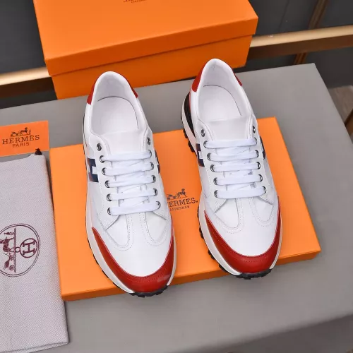 Replica Hermes Casual Shoes For Men #1274233 $80.00 USD for Wholesale