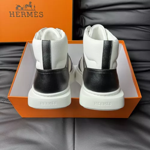 Replica Hermes High Tops Shoes For Men #1274235 $82.00 USD for Wholesale