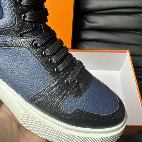 Replica Hermes High Tops Shoes For Men #1274236 $82.00 USD for Wholesale