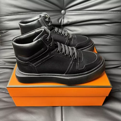 Wholesale Hermes High Tops Shoes For Men #1274239 $82.00 USD, Wholesale Quality Replica Hermes High Tops Shoes