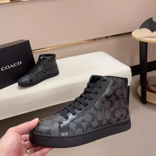 Replica Coach High Tops Shoes For Men #1274263 $82.00 USD for Wholesale