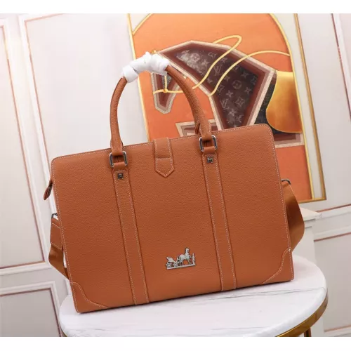 Replica Hermes AAA Man Handbags #1274273 $162.00 USD for Wholesale