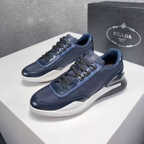 Wholesale Prada Casual Shoes For Men #1274284 $122.00 USD, Wholesale Quality Replica Prada Casual Shoes