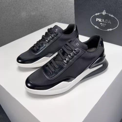 Wholesale Prada Casual Shoes For Men #1274285 $122.00 USD, Wholesale Quality Replica Prada Casual Shoes