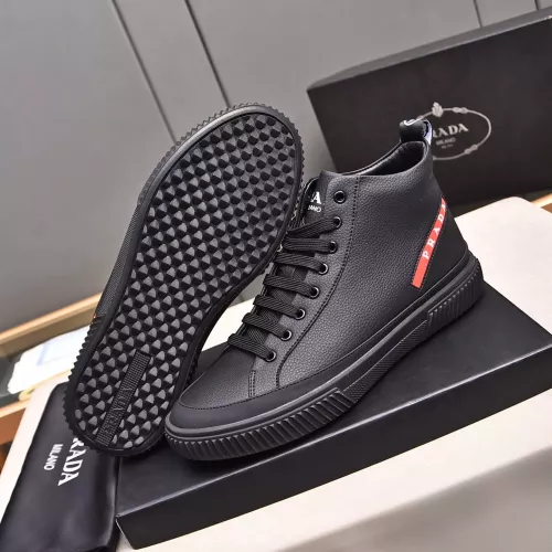 Replica Prada High Top Shoes For Men #1274296 $82.00 USD for Wholesale