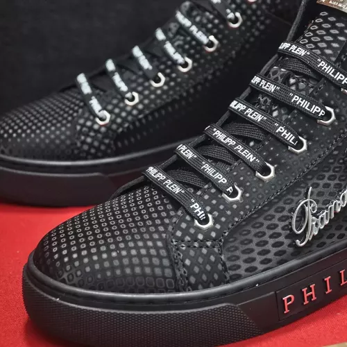 Replica Philipp Plein PP High Tops Shoes For Men #1274327 $85.00 USD for Wholesale