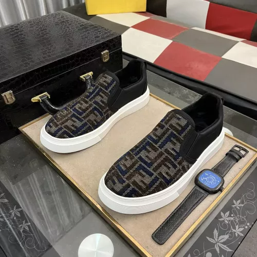 Replica Fendi Casual Shoes For Men #1274332 $72.00 USD for Wholesale