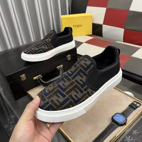 Replica Fendi Casual Shoes For Men #1274332 $72.00 USD for Wholesale